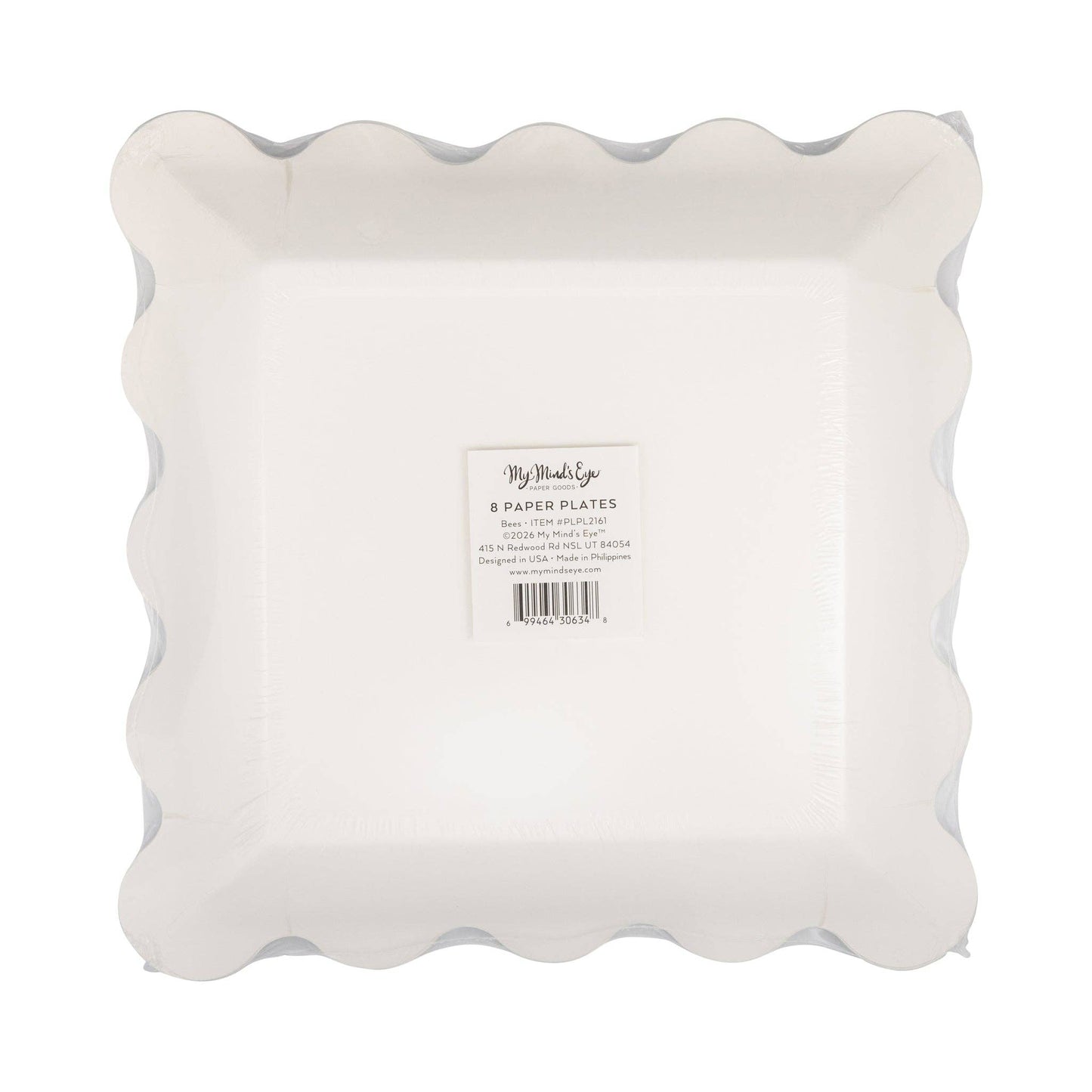 PLPL2161 - Bees Paper Plate (8ct)
