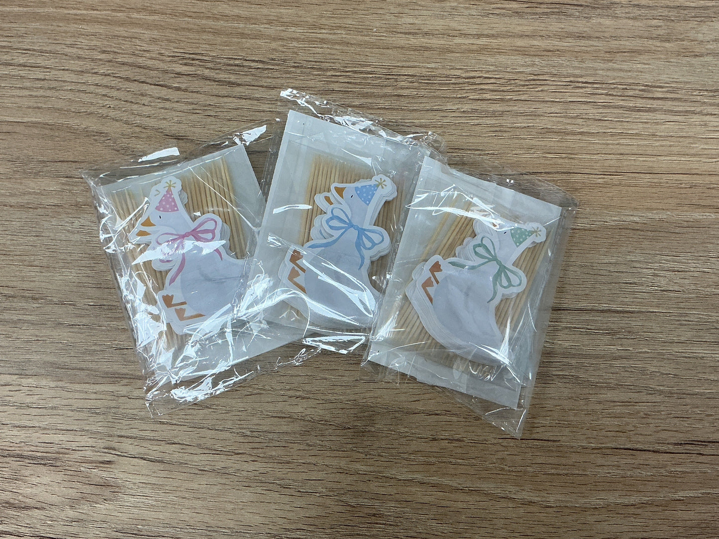 Silly Goose Cupcake Toppers