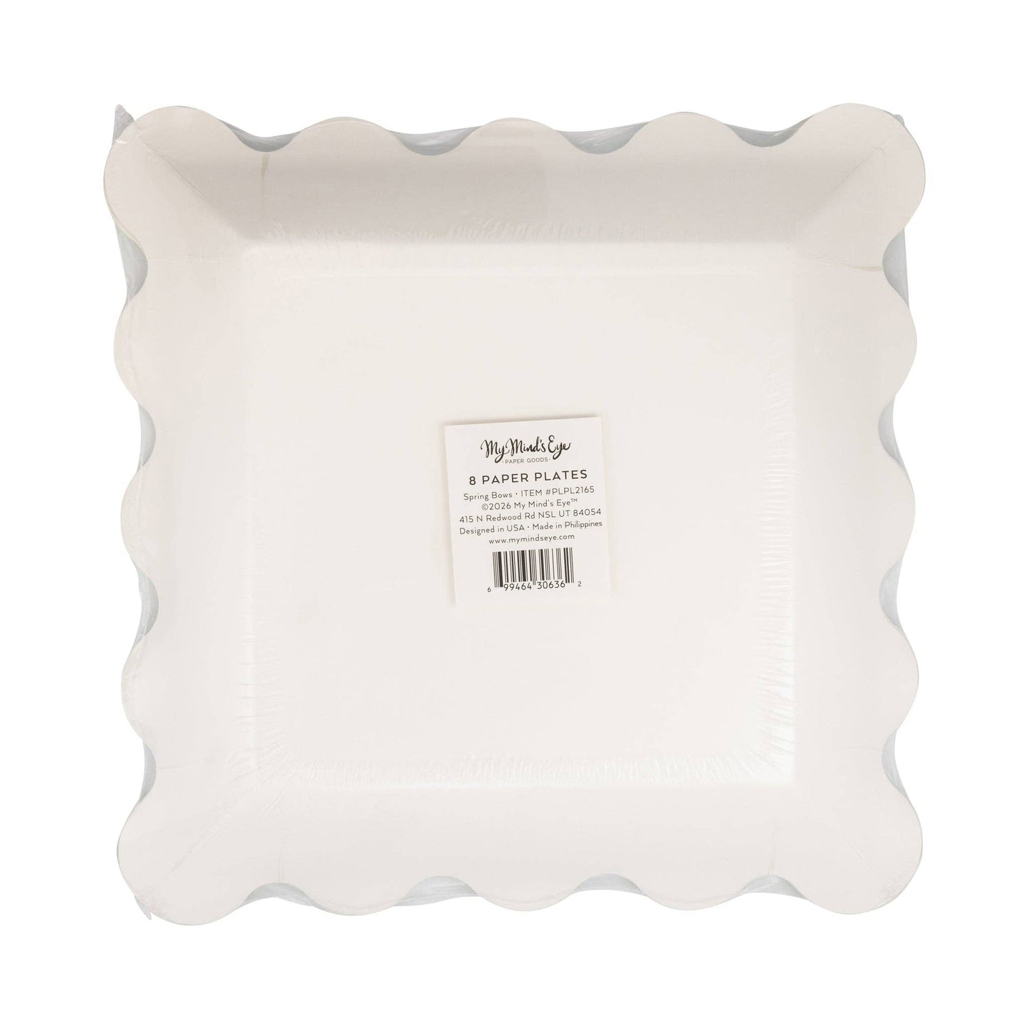 PLPL2165 - Spring Bow Plate Paper Plate (8ct)