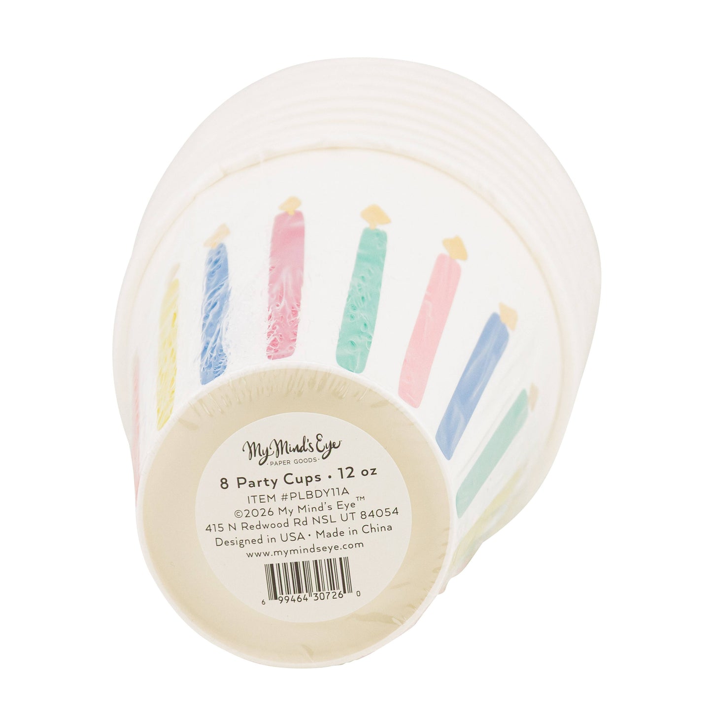 PLBDY11A - Bright Birthday Party Cup