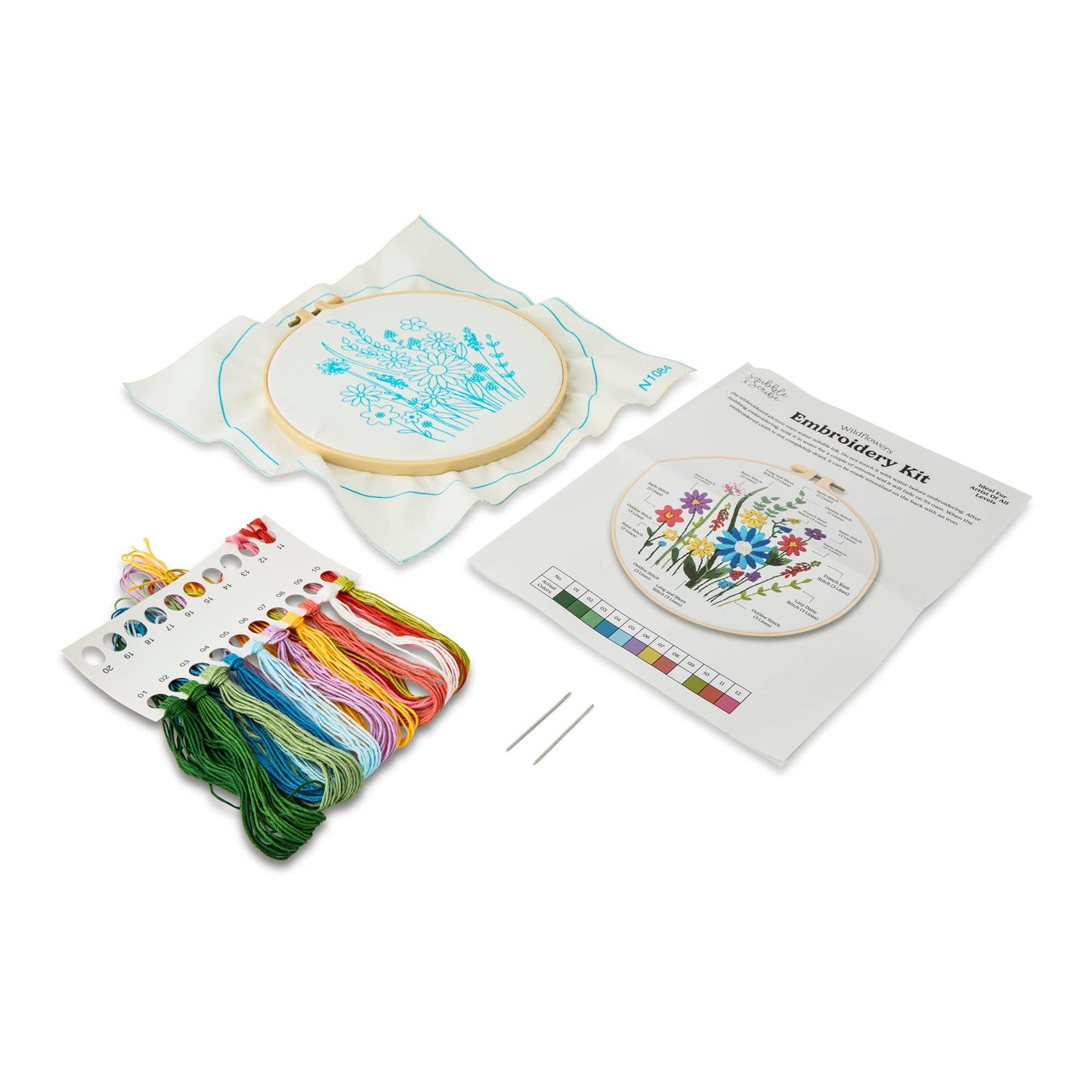 Embroidery Kit - Wildflowers