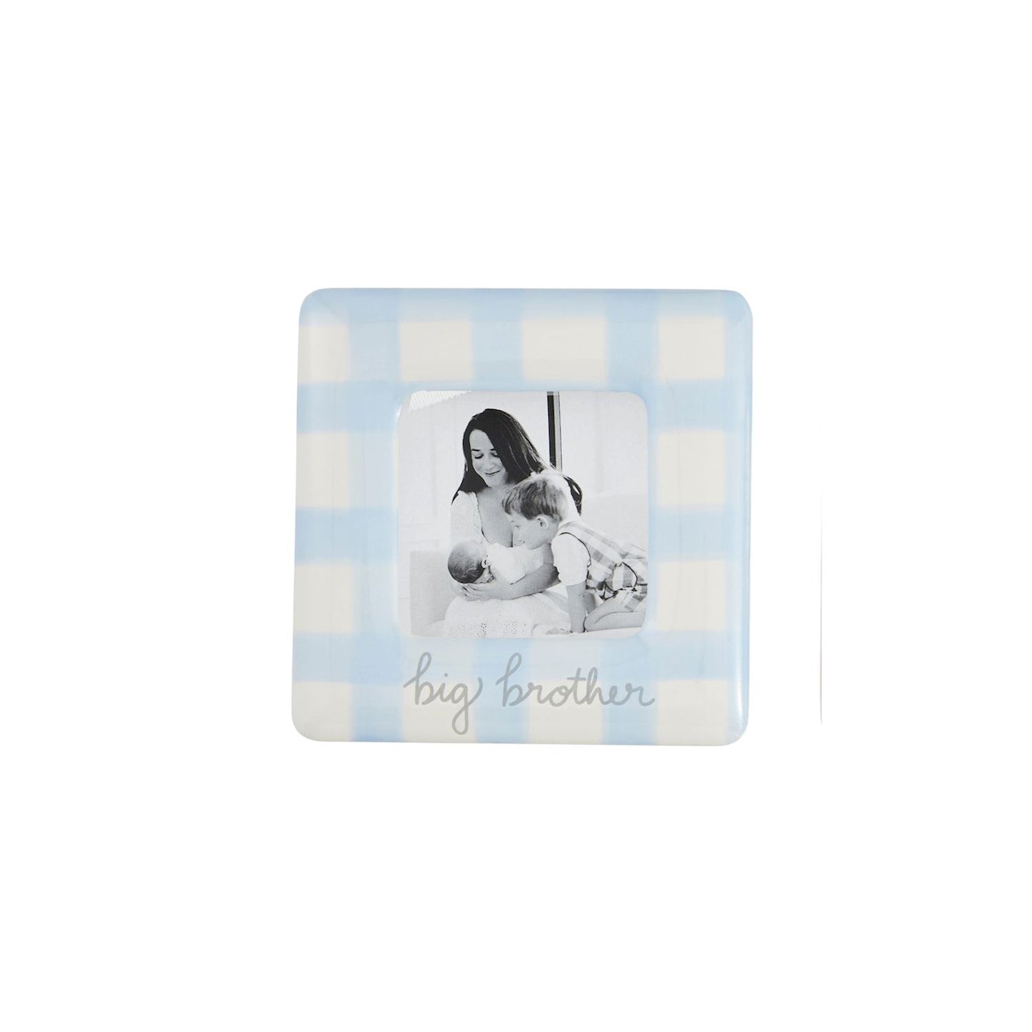 Mud Pie Gingham Big Bro Frame