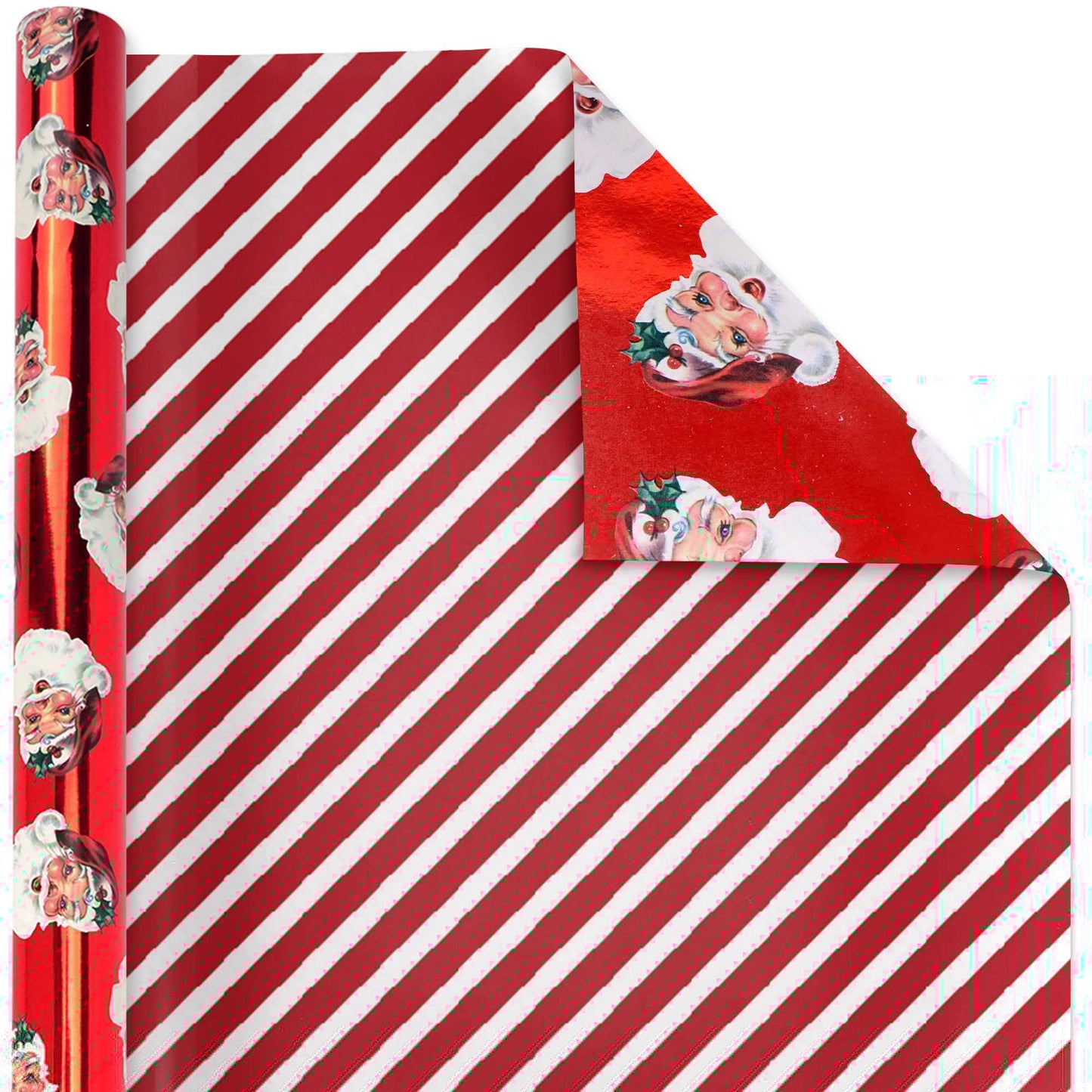 30" x 10' Wrapping Paper Bundle (4-pack) | Vintage Christmas