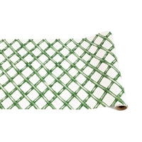 Hester & Cook Green Lattice Runner 20" by 25'