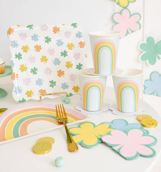PSP1240 - Pastel Shamrock Plate