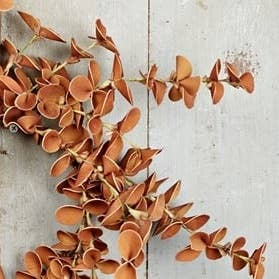 ISB79972- 14" (6.5in) Fall Snapdragon Leaves wreath