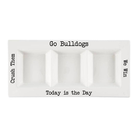 Bulldogs Condiment Platters