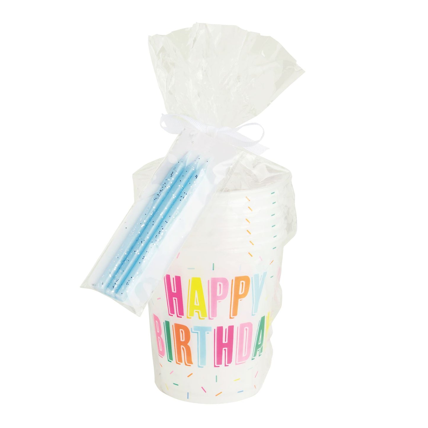 Mud Pie Happy Birthday Plastic Cup