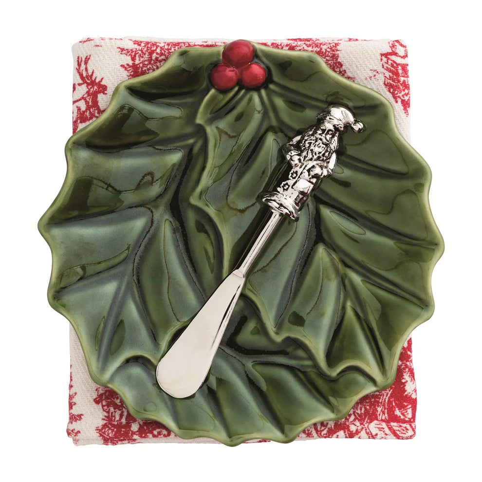 Mud Pie Holly Appetizer Set