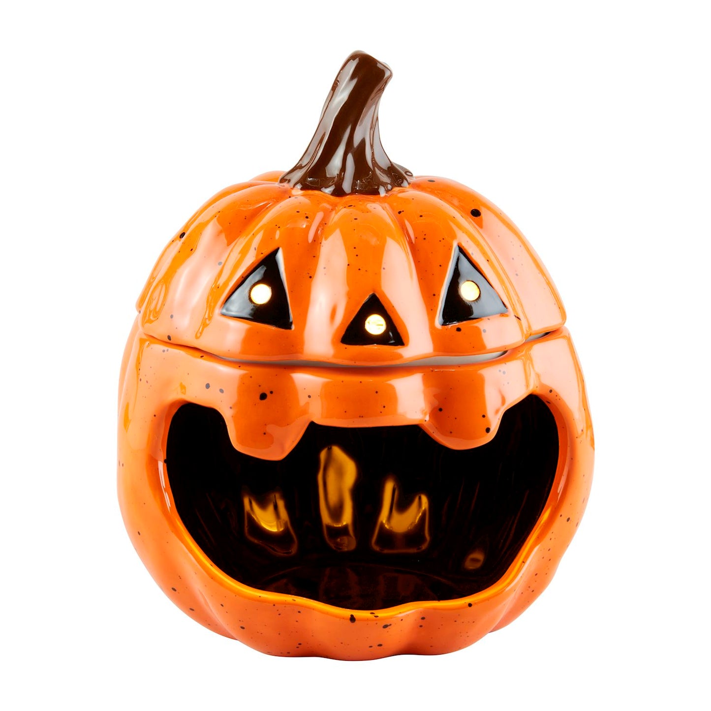 Mud Pie Jack-O-Lantern Open Mouth Candy Container