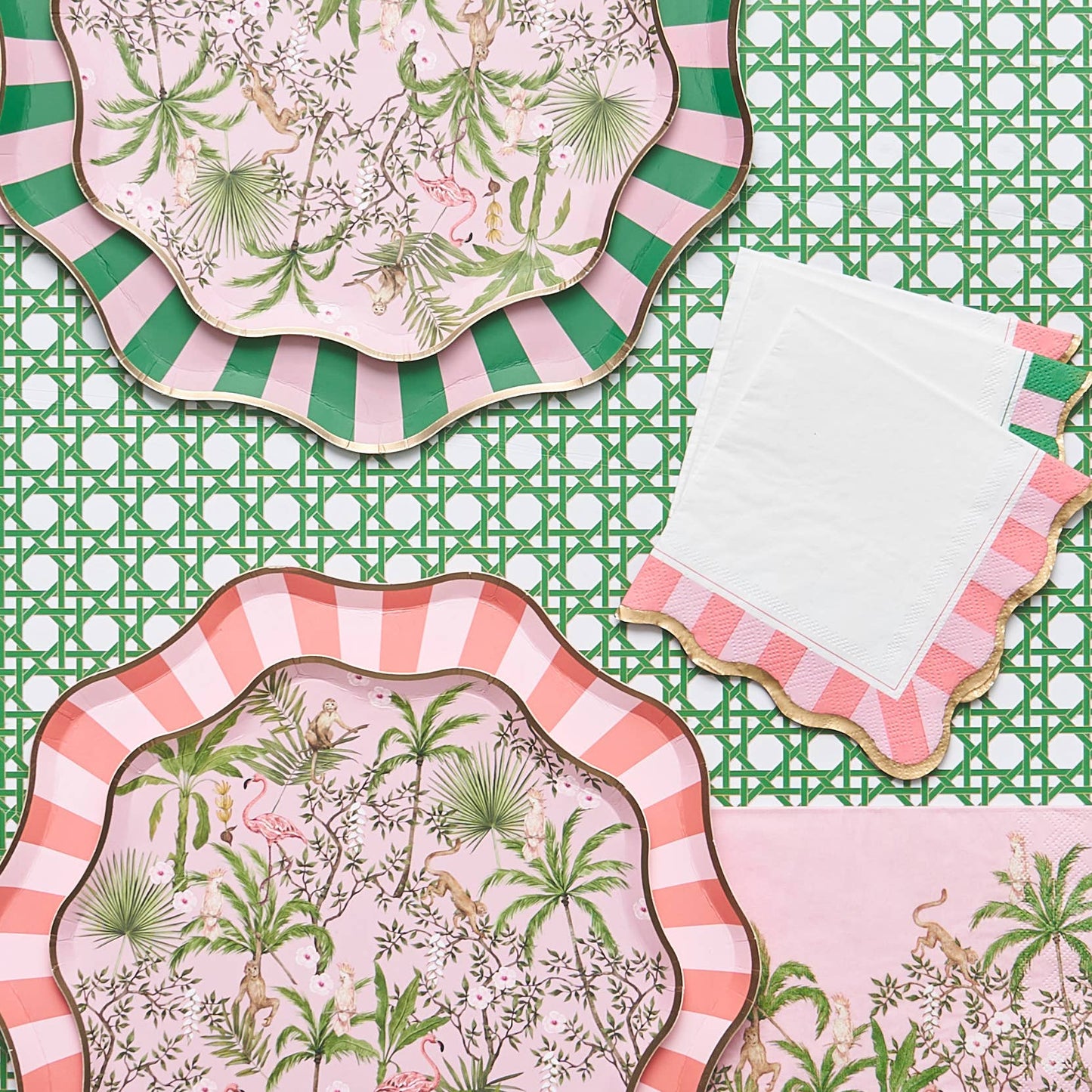 Palm Beach - Cabana Stripe Cocktail Napkins
