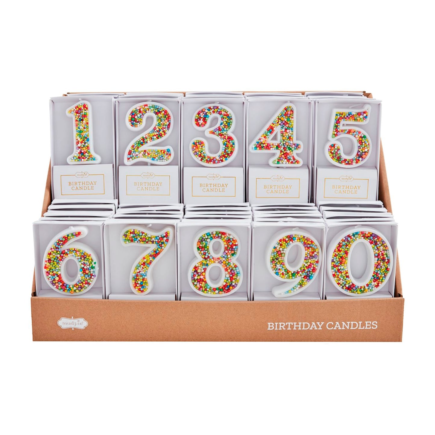 Mud Pie Number Birthday Candles