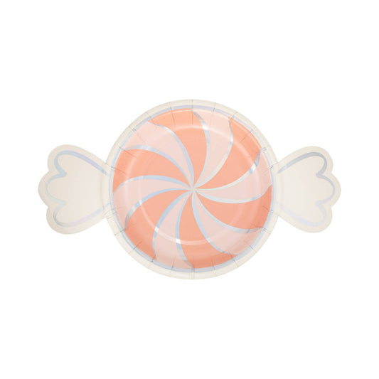 Christmas Candy Paper Plate Set