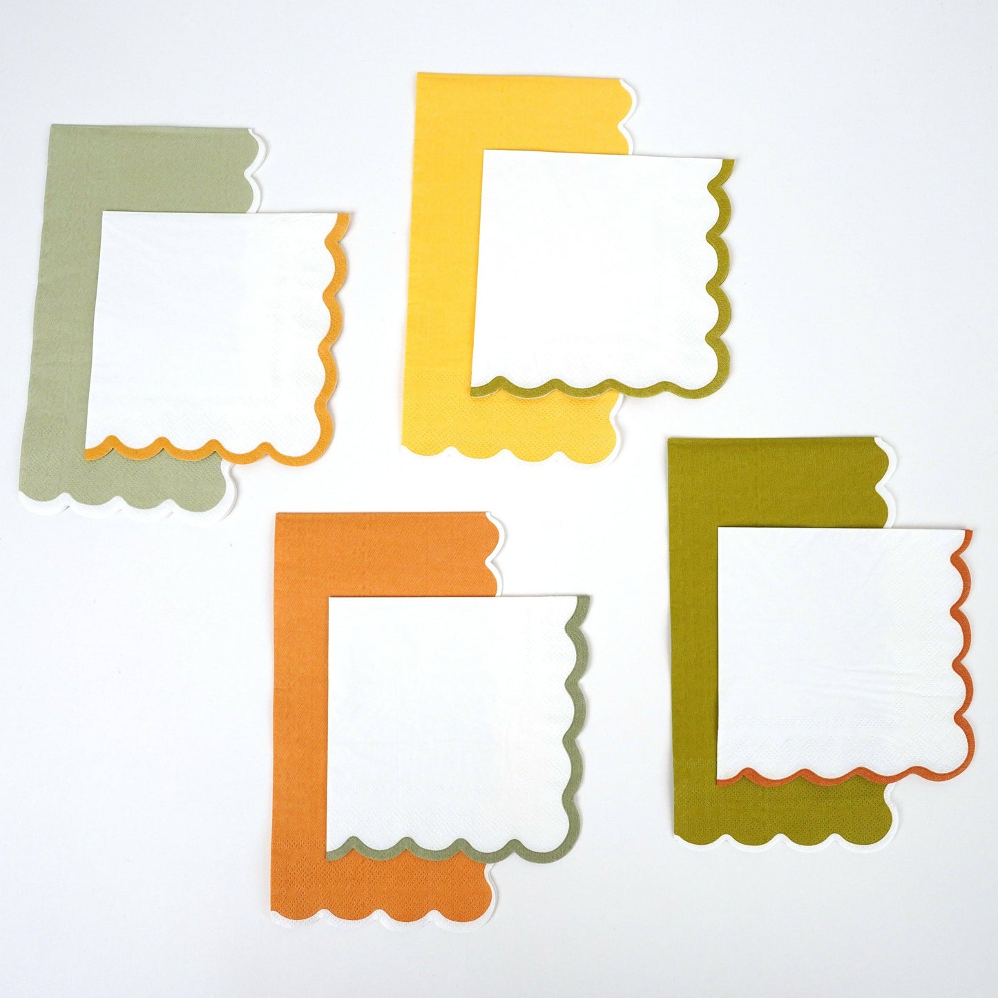 Scallop Guest Towels