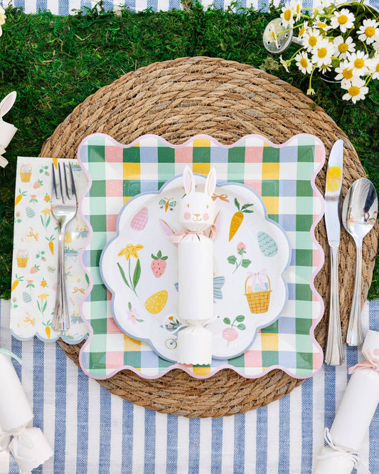 HOP1240 - Hopscotch Gingham 10" Plate