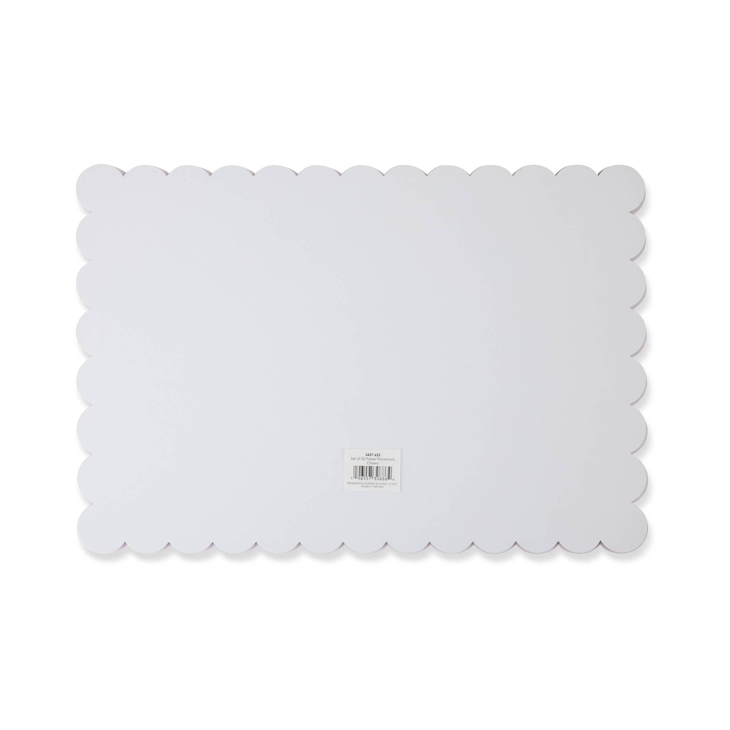 30pk Paper Placemats - Champagne