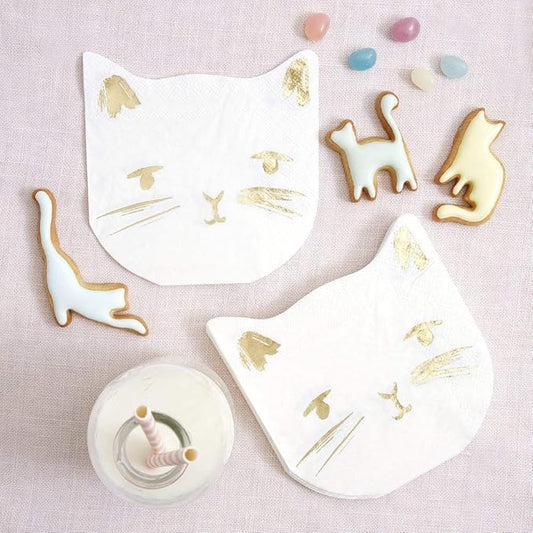 Meri Meri Kitty Cat Napkins
