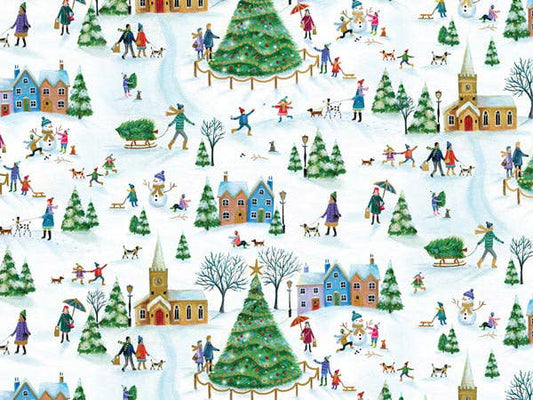 Jillson Roberts 30" x 104' Holiday Gift Wrap Rolls