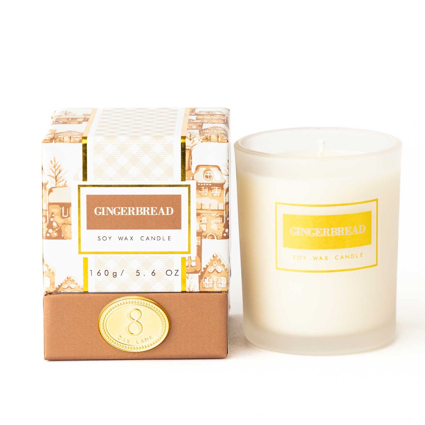 Gingerbread 5.6oz Soy Wax Candle