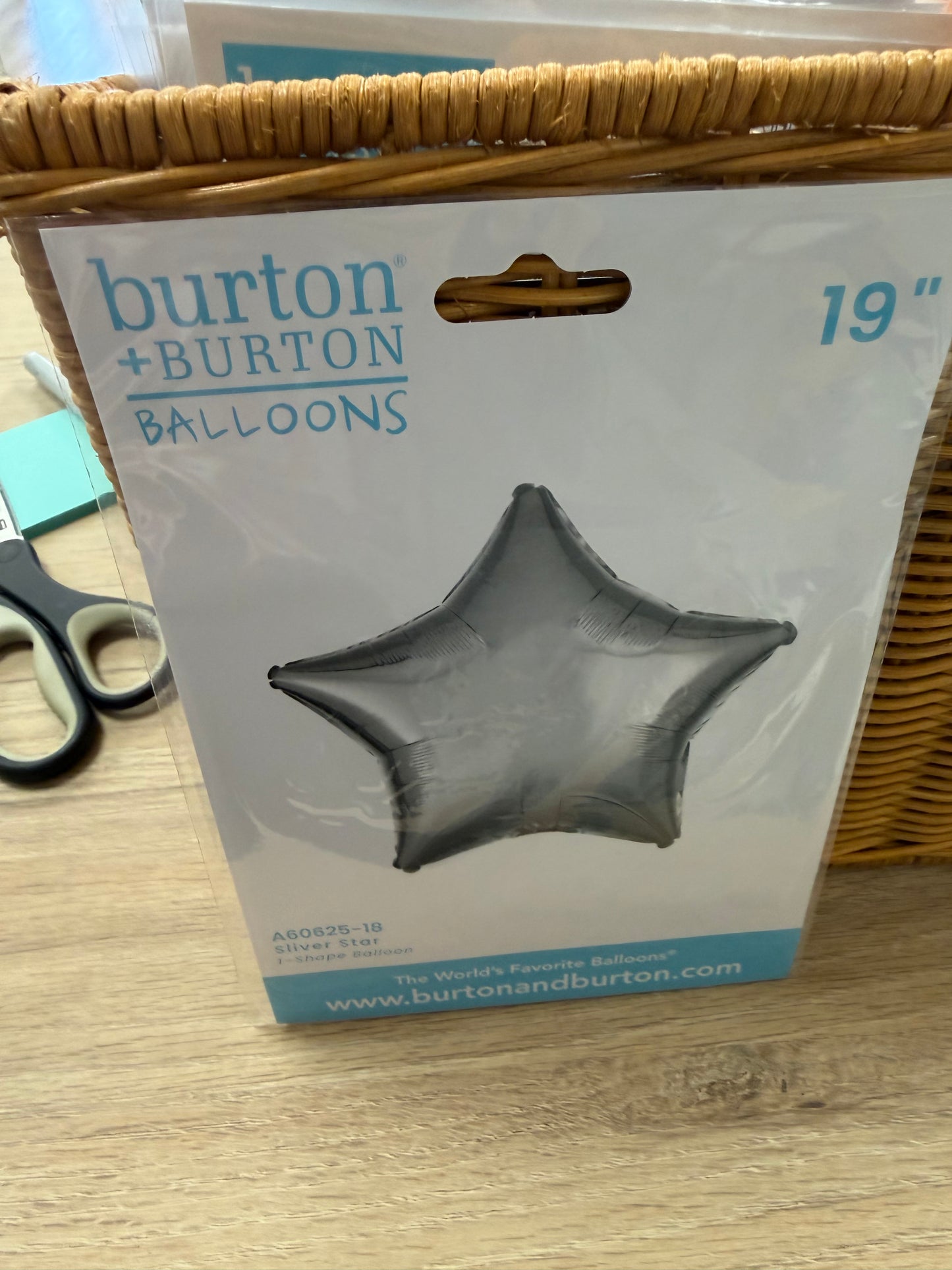 Silver Star Balloon