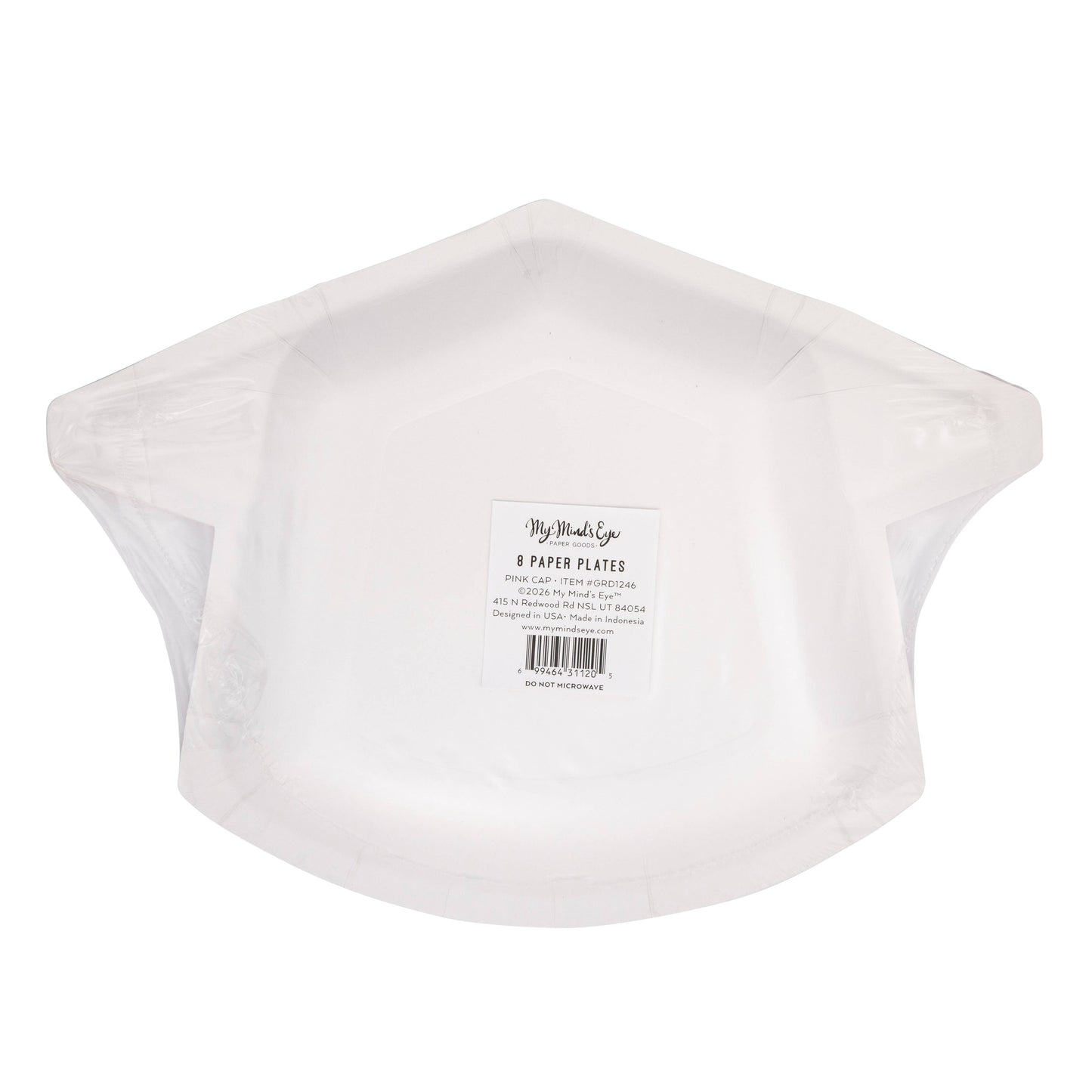 GRD1246 - Pink Cap Shaped Plate