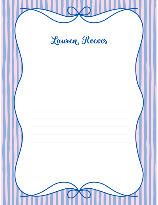 Custom Notepad