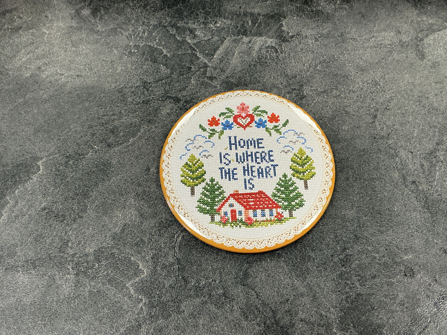 Home is where the heart is magnet