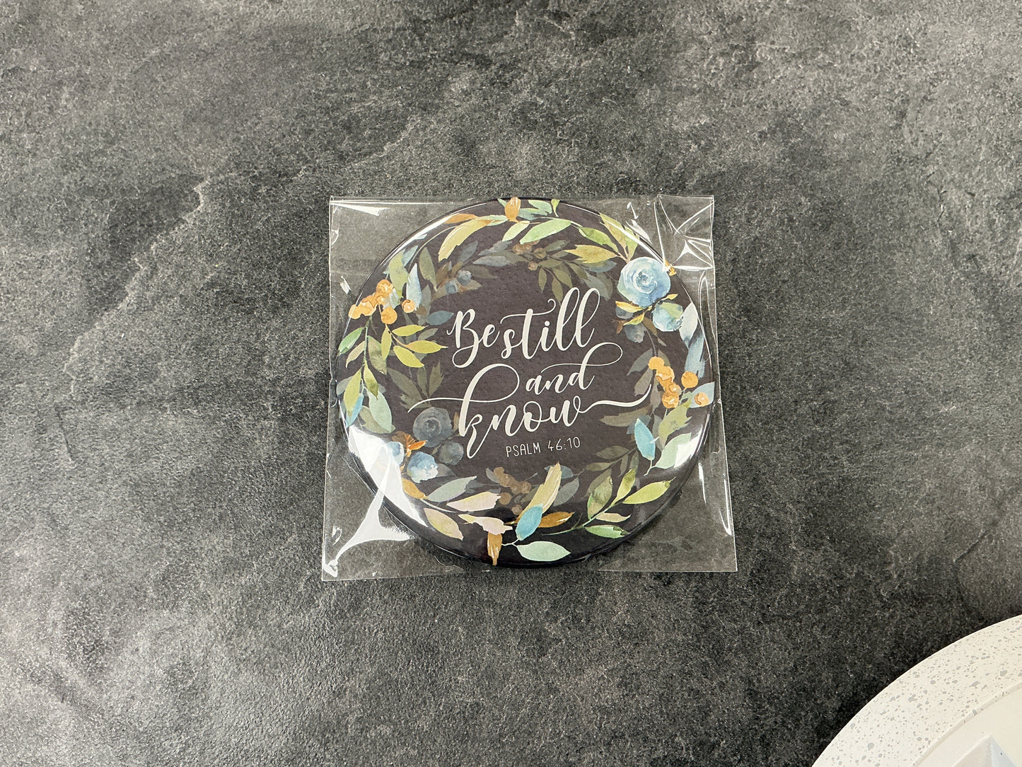 Be still and know pocket mirror