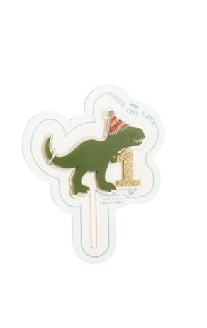 Mud Pie Boy Musical Birthday Topper