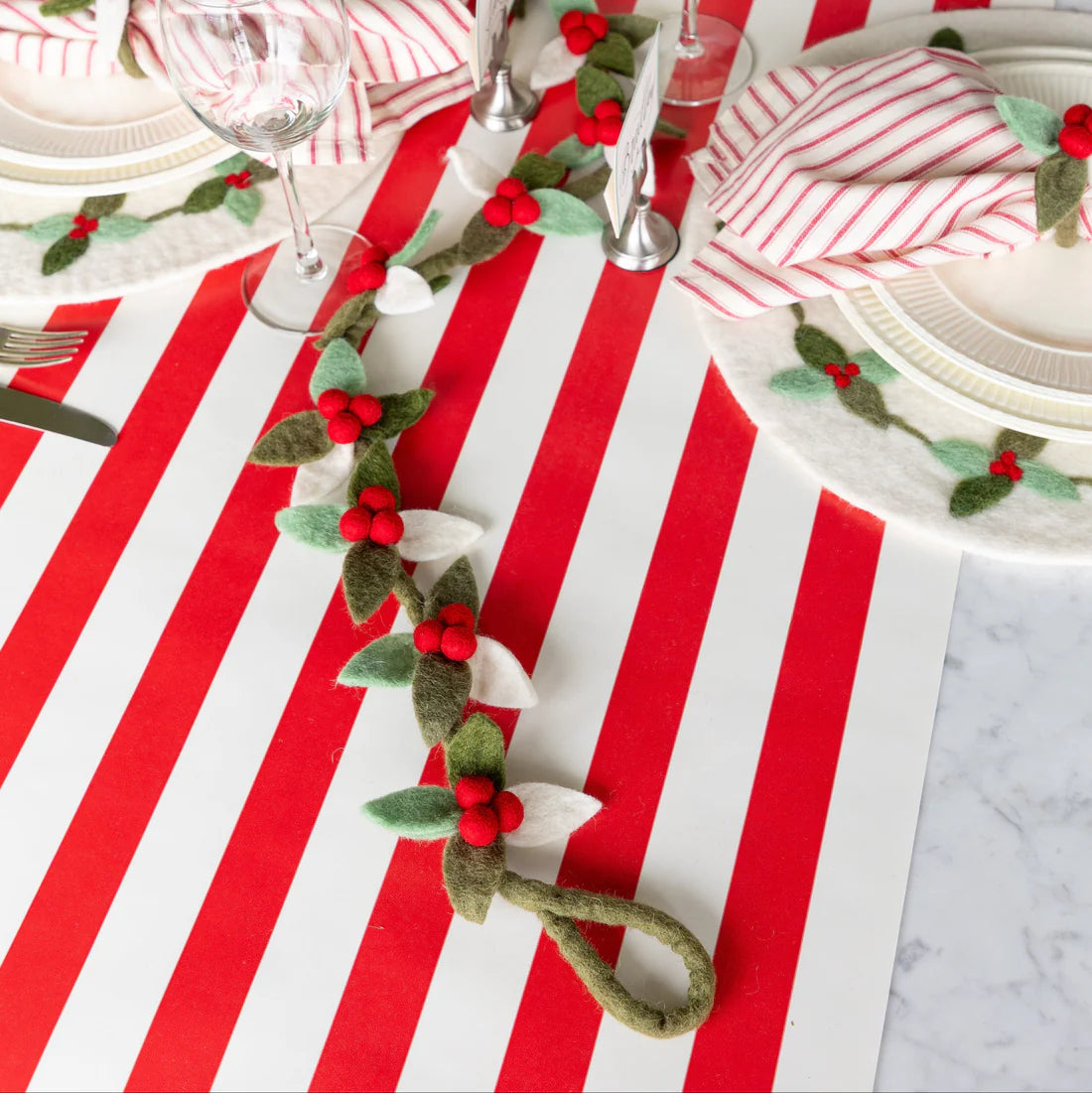 Hester & Cook Felt Berry Garland