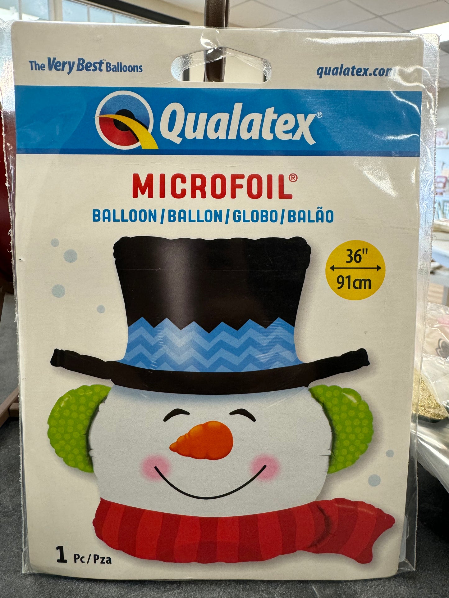 Frosty the Snowman Foil Balloon