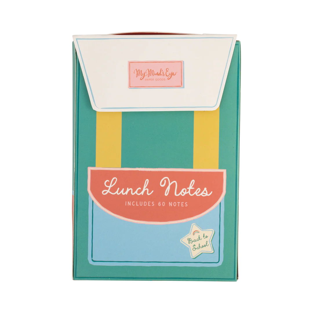Back To School Lunchbox Notes
