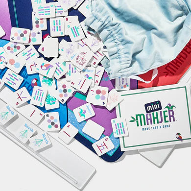 Mini Mahjer Rockin Rosie Edition (Complete Mahjong Set)