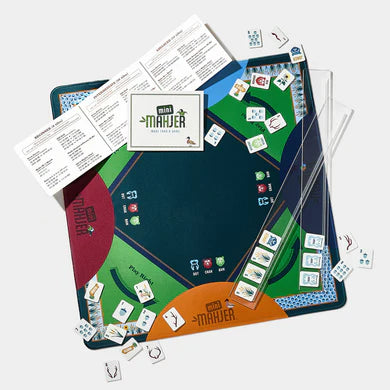 Mini Mahjer Woodlands Edition (Complete Mahjong Set)