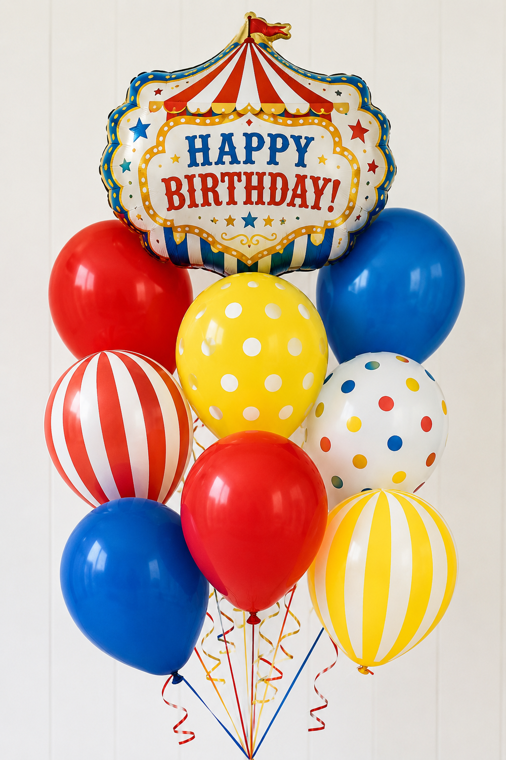 Carnival Party Themed Balloon Bouquet