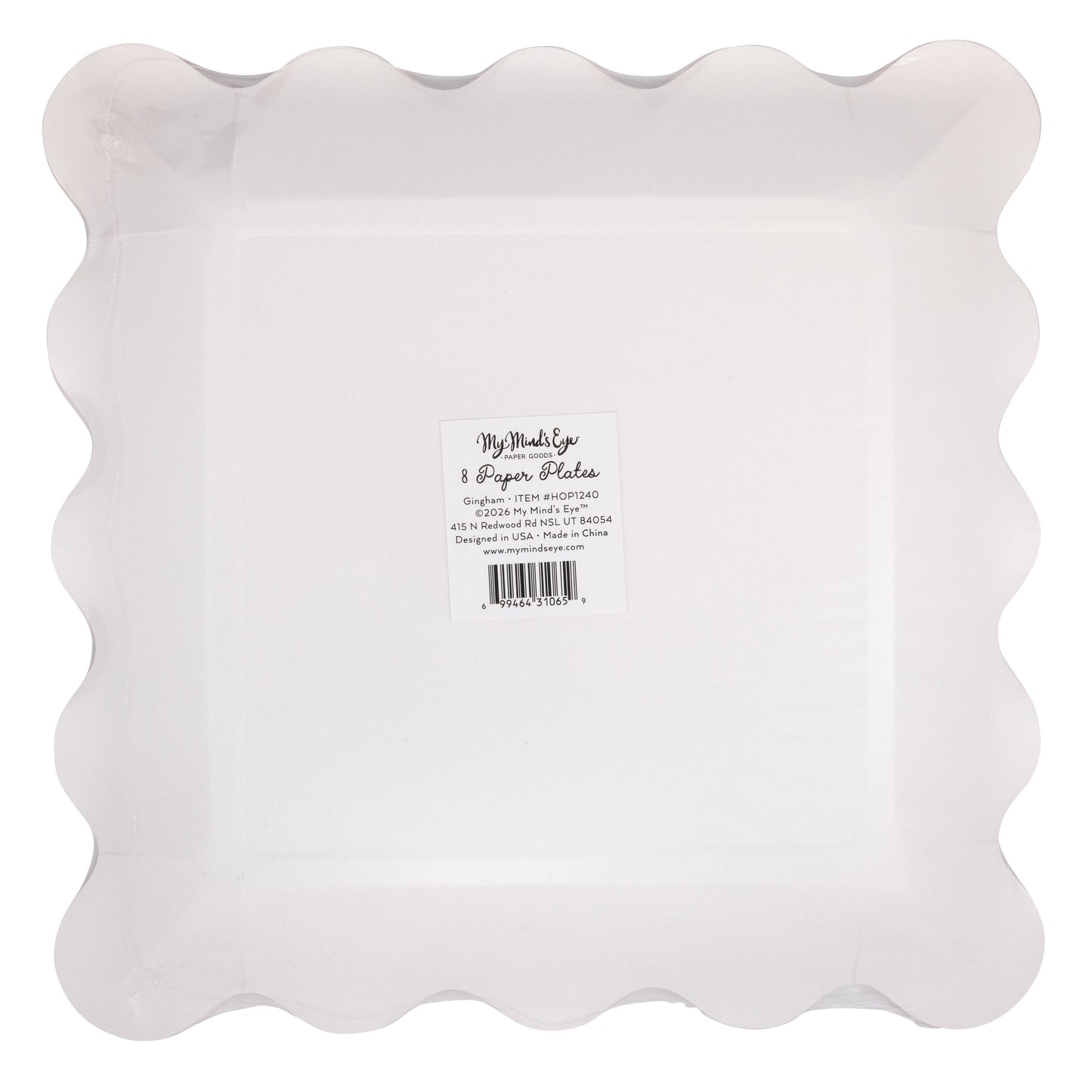 HOP1240 - Hopscotch Gingham 10" Plate