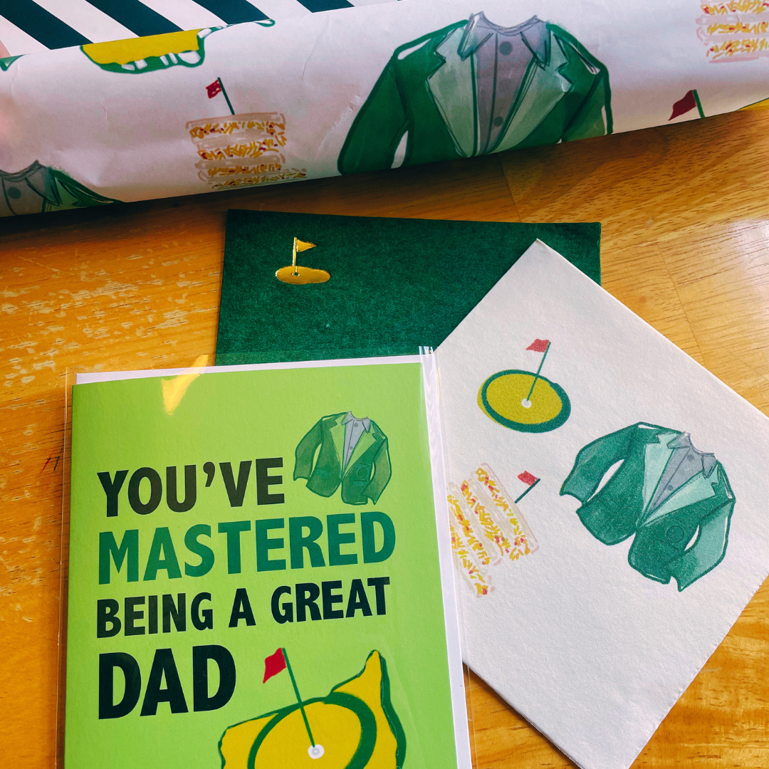 Masters-inspired Golfing Party Napkins