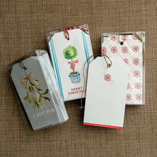 Topiary Gift Tag - Set of 12