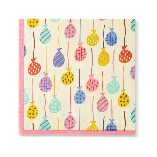 40pk Lunch Napkins - Balloons