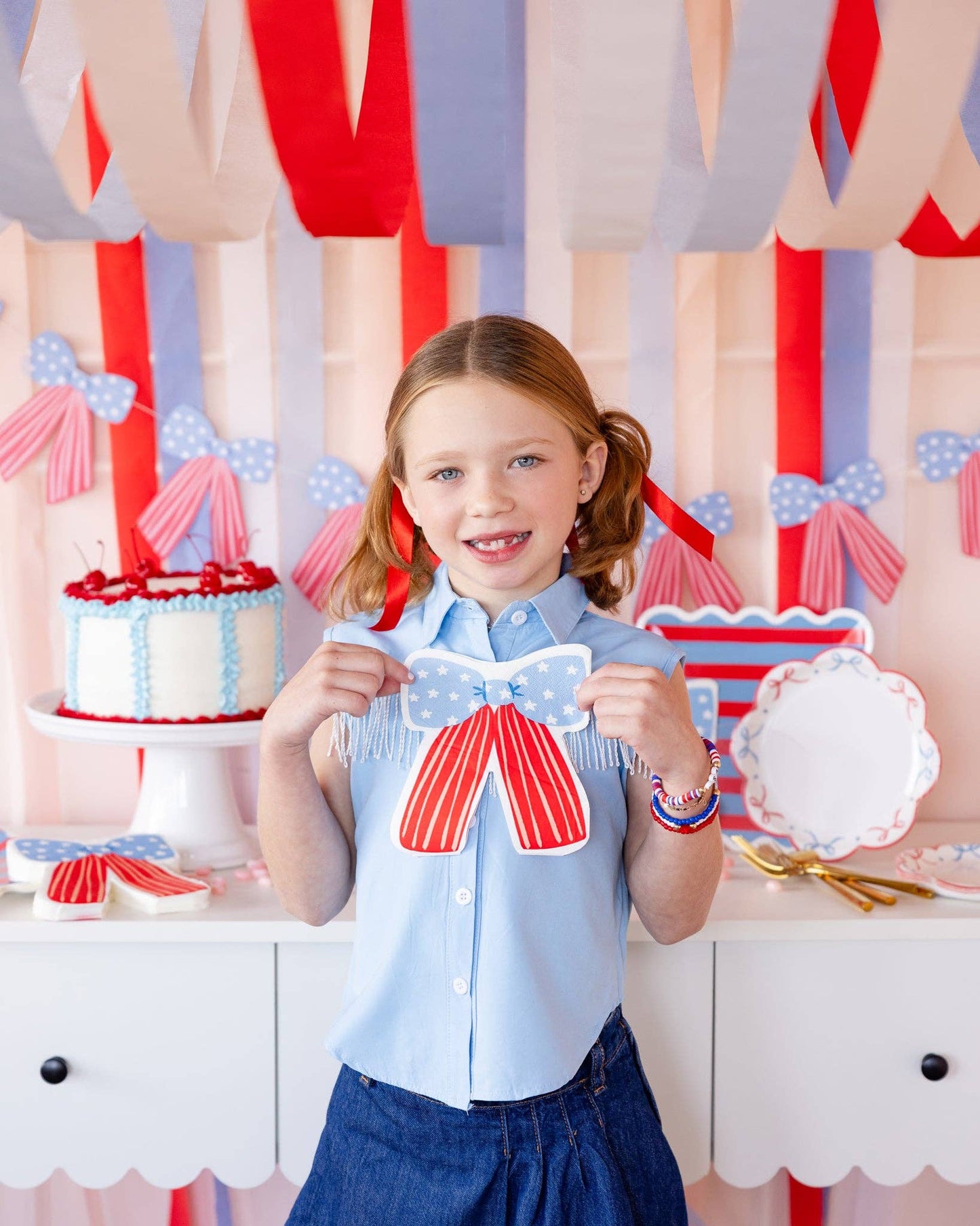 BAM1239 - Bow Shaped Paper Napkin
