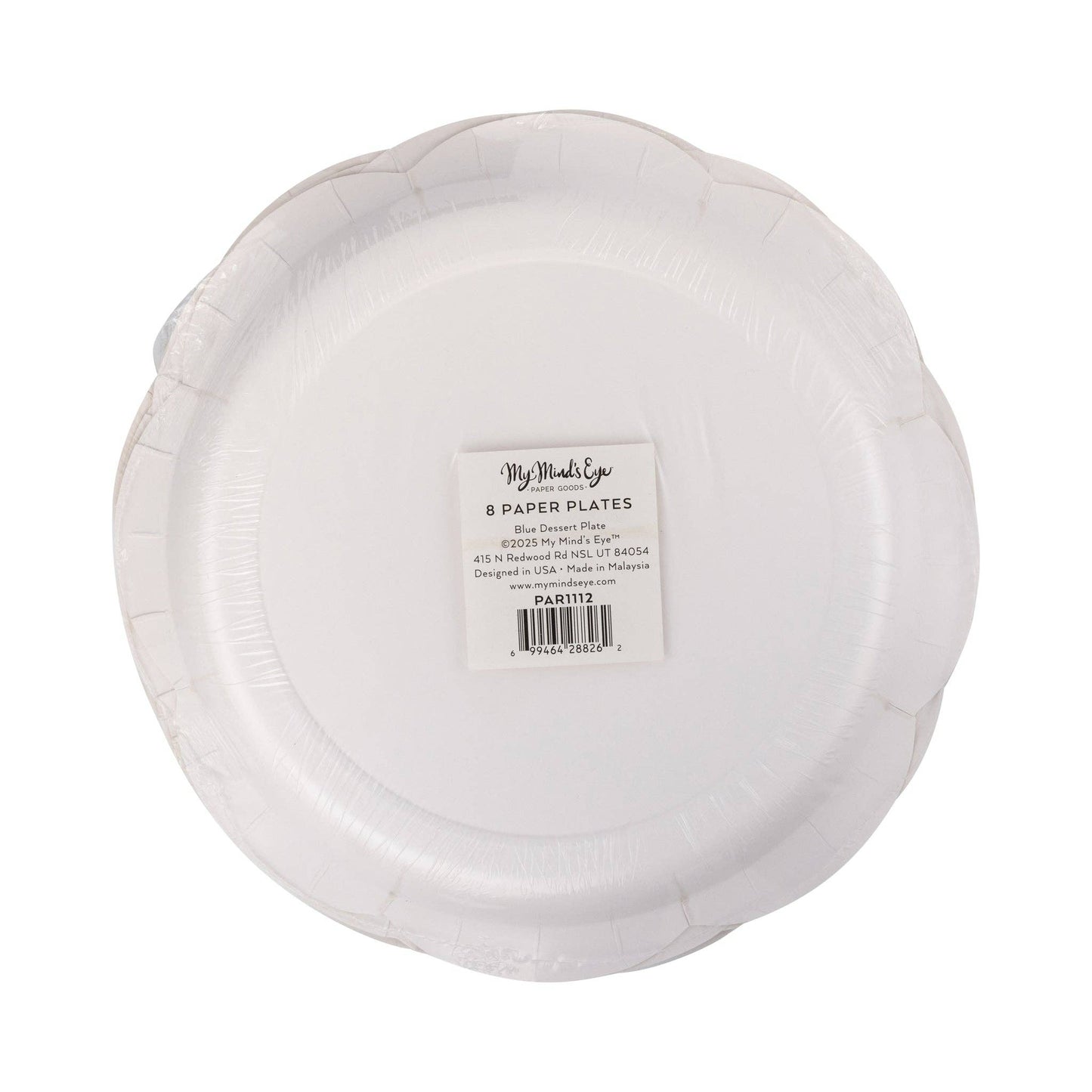PAR1112 - Blue Dessert 8" Plate