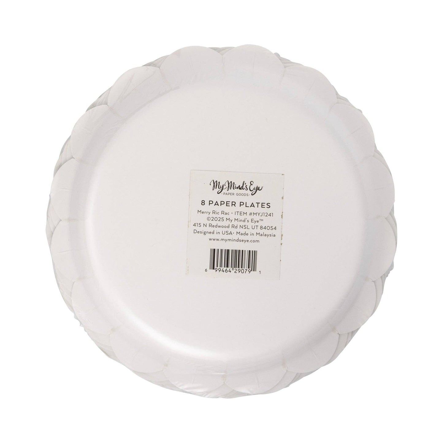 Merry Ric Rac Plates