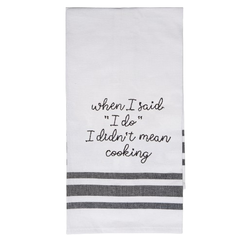 When I Said "I Do" Tea Towel