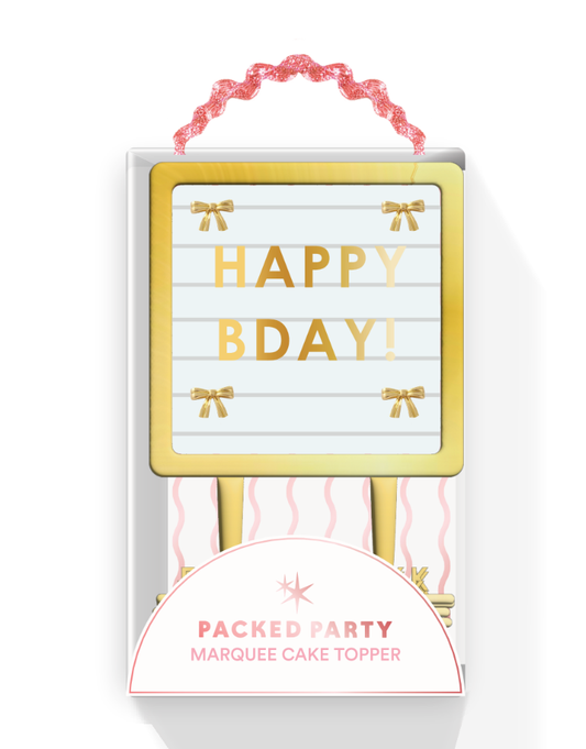 Lovely Little Letterboard Customizeable Cake Topper