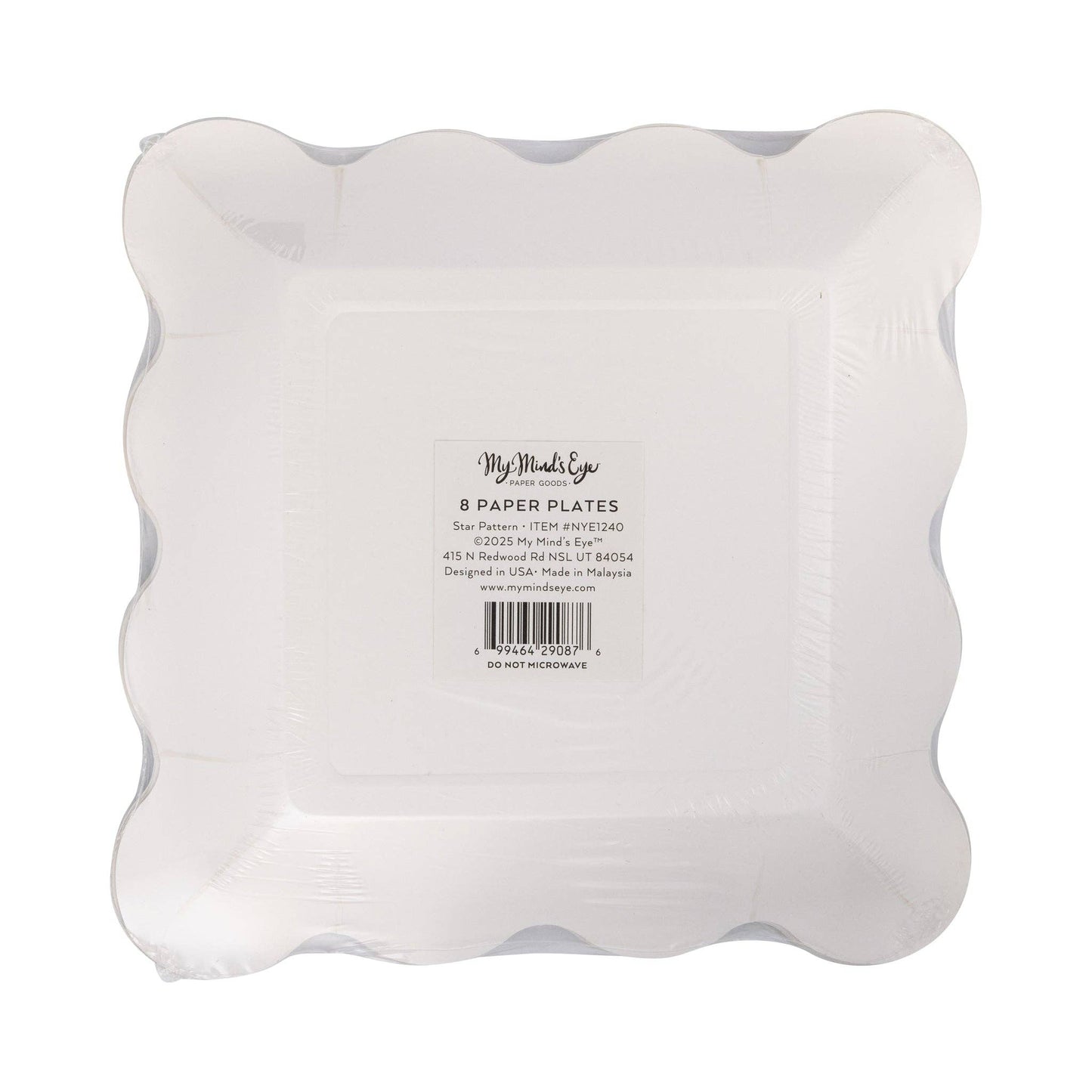 NYE1240 - Star Pattern Plate