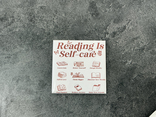 Reading is self care magnet