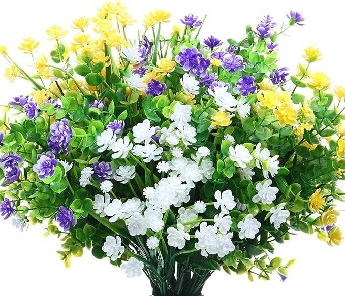 UV Resistant Artificial Flower Bundles