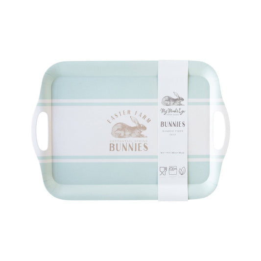 PLBT124A - Easter Farm Reusable Bamboo Tray