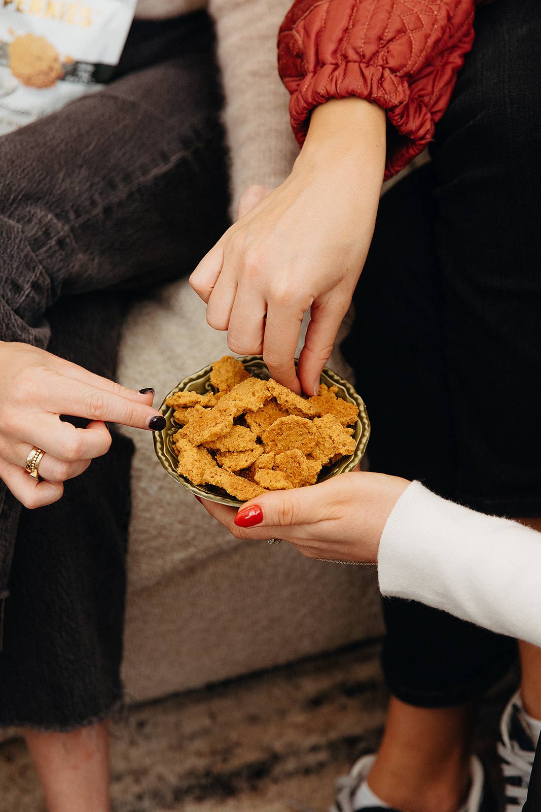 Cheddar Cheese Crackers, Gift Jars (8)