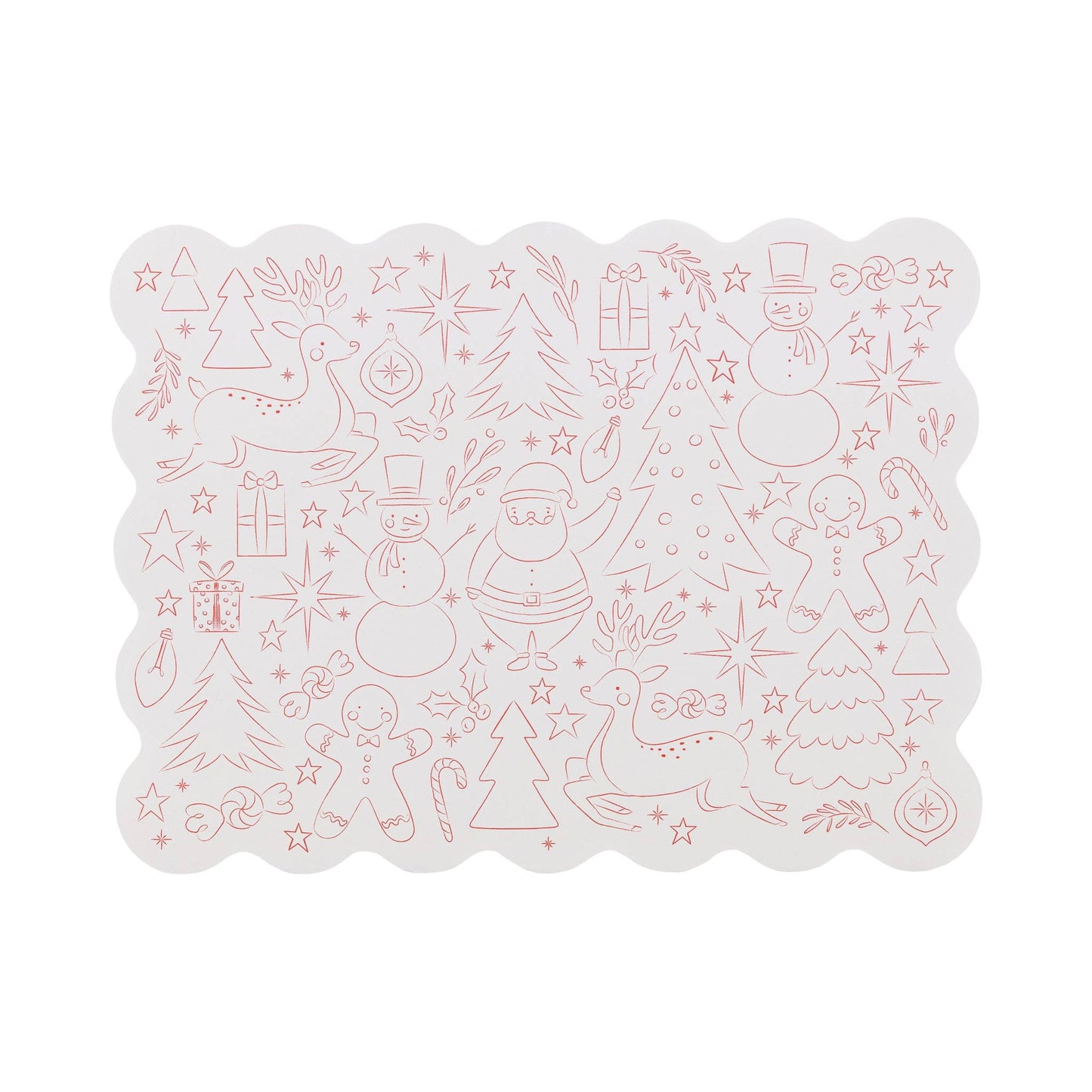 Christmas Coloring Activity Placemats